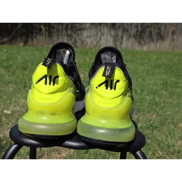 Nike Air Max 270 SE Retro Future Neon Volt 2019 Mens Size 14 Shoes AQ9164-005 - Picture 7 of 9